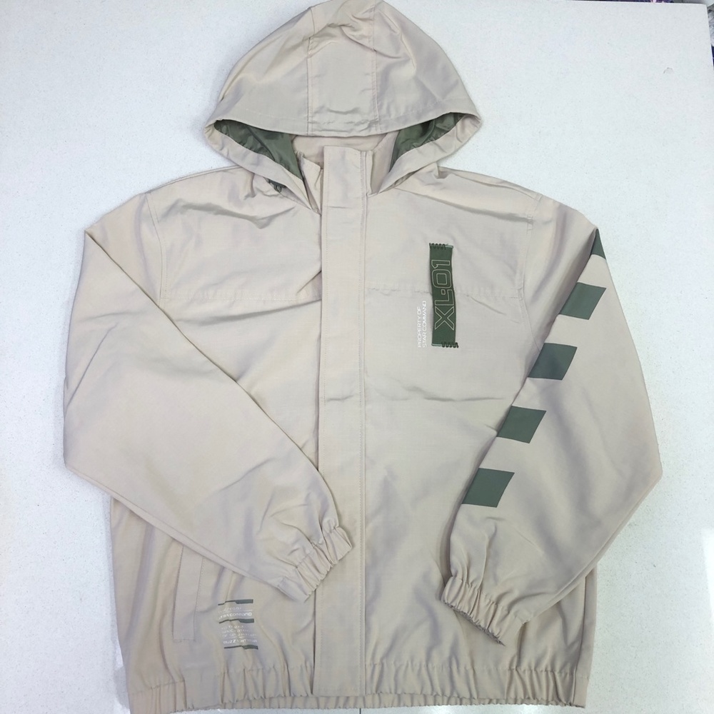 Disney Pixar Toy Story Buzz Lightyear Hooded Jacket Windbreaker Adult - NEW - Picture 3 of 4